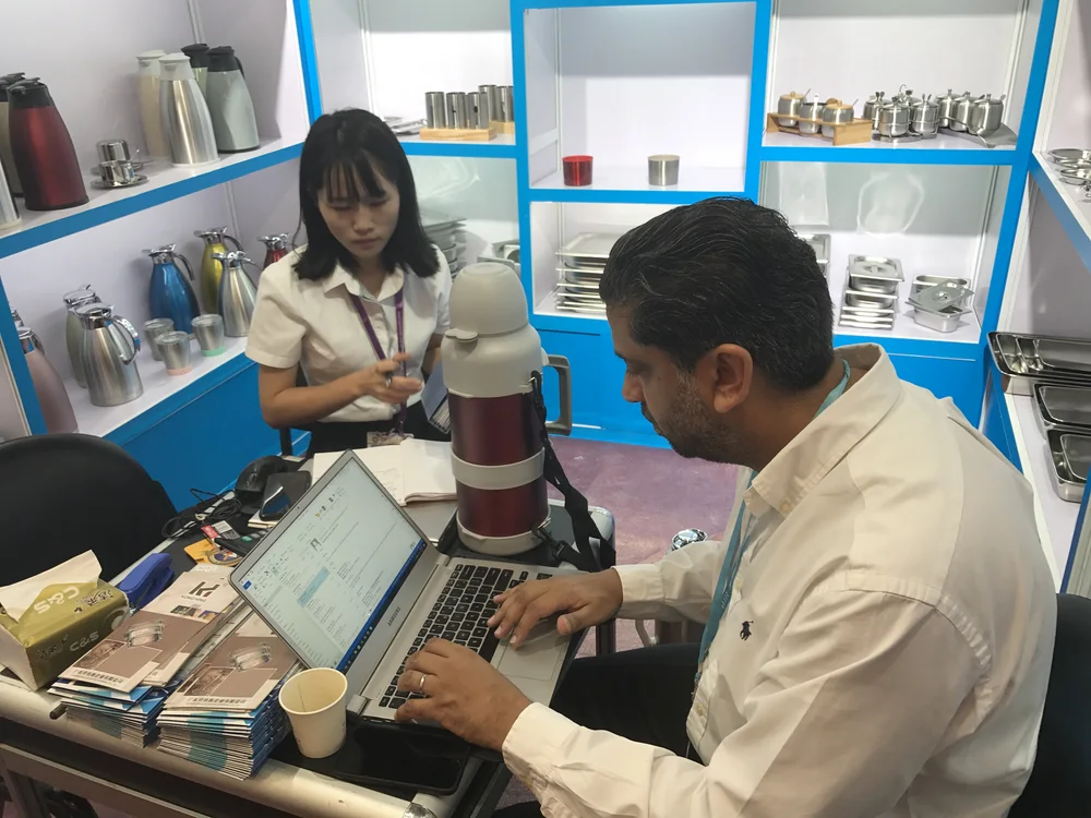 Yorkers at the Canton Fair in Guangzhou