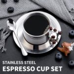 304 Stainless Steel Espresso Coffee Cup view 2
