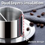 304 Stainless Steel Espresso Coffee Cup view 7
