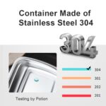 304 Stainless Steel Food Storage Container Collection view 5