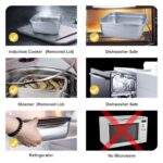 304 Stainless Steel Food Storage Container Collection view 6
