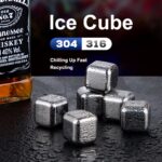 304 Stainless Steel Ice Cubes view 2