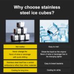 304 Stainless Steel Ice Cubes view 4