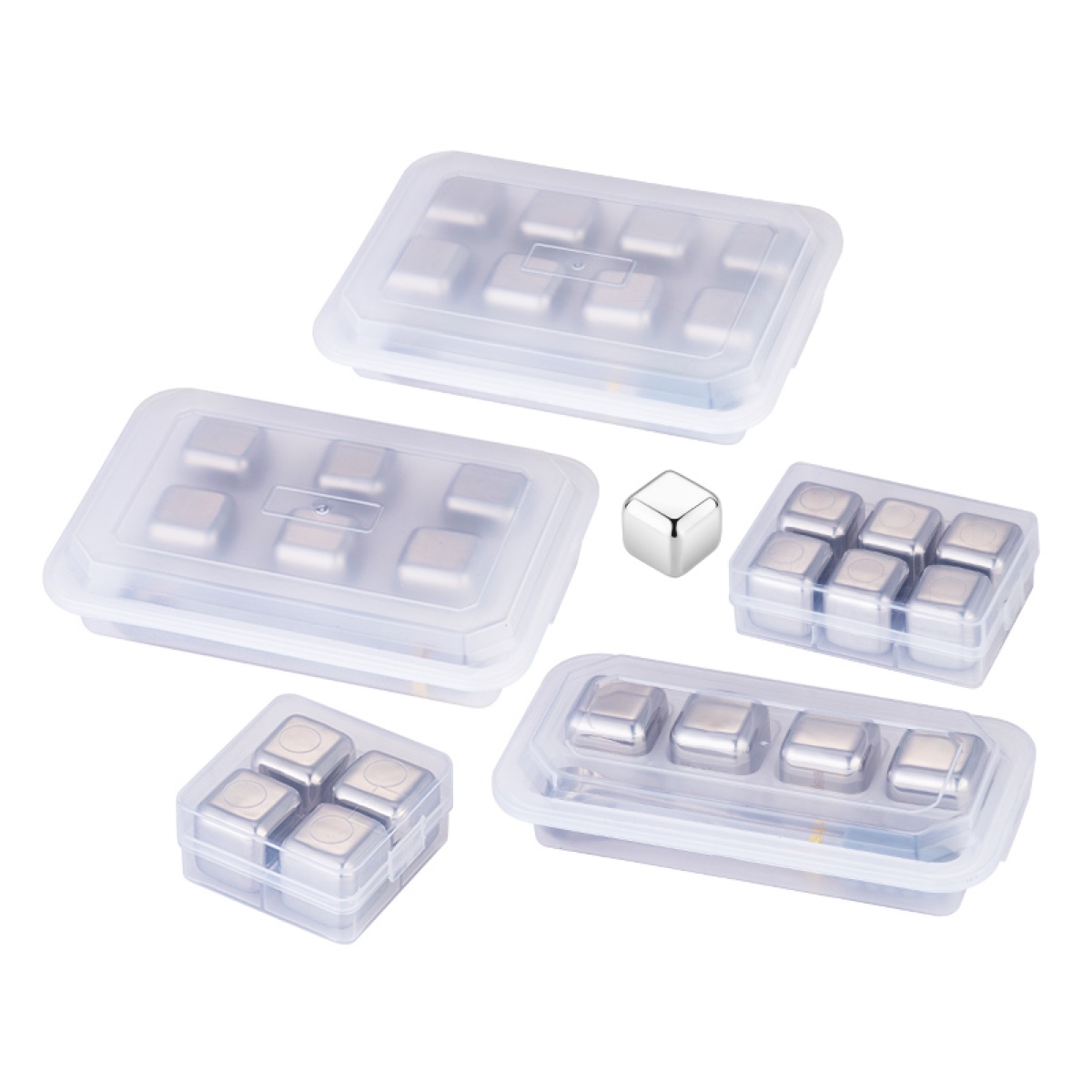 304 Stainless Steel Ice Cubes