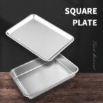 304 Stainless Steel Japanese Square Serving Plate view 9