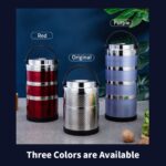 304 Stainless Steel Multi-Layer Insulated Food Carrier view 5