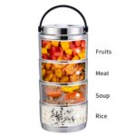 304 Stainless Steel Multi-Layer Insulated Food Carrier view 6