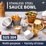 304 Stainless Steel Sauce Bowls view 2