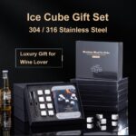 304 Stainless Steel Whiskey Stone Gift Set view 2