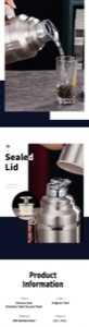 Stainless Steel 304 Vacuum Flask