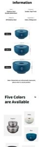 Stainless Steel Double Walled Bowl with Cover