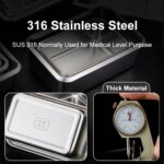 316 Stainless Steel Food Storage Container Collection view 3