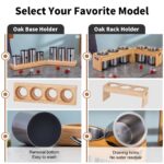 Oak and Stainless Steel Chopstick Holder view 5