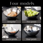 Stainless Steel Special-Shaped Bowl - Mirror Polish view 6
