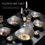 Stainless Steel Special-Shaped Bowl - Snowflake Finish view 2