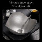 Stainless Steel Special-Shaped Bowl - Snowflake Finish view 3