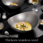 Stainless Steel Special-Shaped Bowl - Snowflake Finish view 4