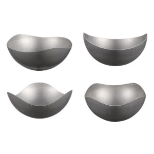 Stainless Steel Special-Shaped Bowl - Snowflake Finish — stainless steel product by Yorkers International