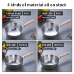 Stainless Steel Yukihira Saucepan view 3