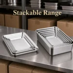 304 Japanese Square Stainless Steel Tray view 7