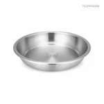 304 Korean Stainless Steel Soup Plate view 1
