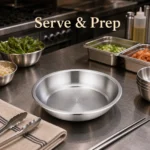 304 Korean Stainless Steel Soup Plate view 5