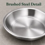 304 Korean Stainless Steel Soup Plate view 6