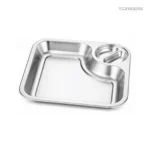 304 Stainless Steel Dumpling Plate view 1