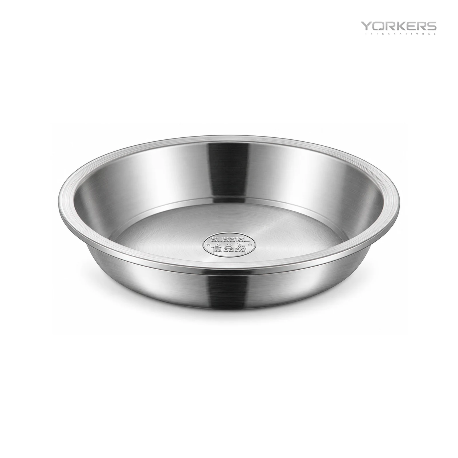 316L Korean Stainless Steel Soup Plate