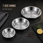 316L Korean Stainless Steel Soup Plate view 4