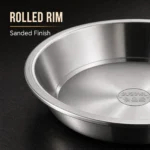 316L Korean Stainless Steel Soup Plate view 6