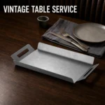 American Vintage Metal Serving Tray view 2