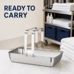 Stainless Steel Hotel Towel Tray view 5