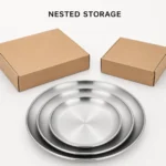 Stainless Steel Korean BBQ Plate view 7