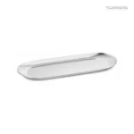 Stainless Steel Korean Oval Serving Tray view 1