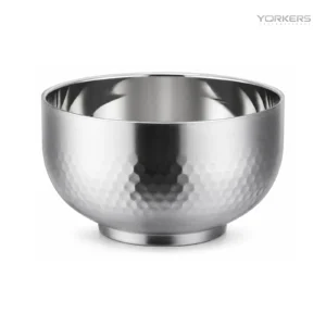 SUS 304 Double-Wall Auspicious Bowl — stainless steel product by Yorkers International