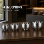 SUS 304 Double-Wall Auspicious Bowl view 4