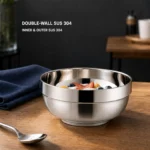 SUS 304 Double-Wall Platinum Bowl view 2