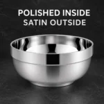 SUS 304 Double-Wall Platinum Bowl view 5