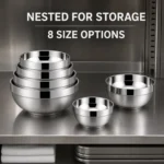 SUS 304 Double-Wall Platinum Bowl view 7