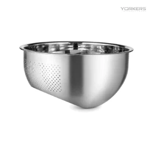 SUS 304 First-Generation Sloped-Bottom Draining Bowl — stainless steel product by Yorkers International