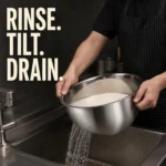 SUS 304 First-Generation Sloped-Bottom Draining Bowl view 3