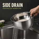 SUS 304 First-Generation Sloped-Bottom Draining Bowl view 5