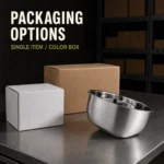 SUS 304 First-Generation Sloped-Bottom Draining Bowl view 7