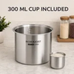 SUS 304 Glass-Lid Sealed Rice Storage Bucket view 7
