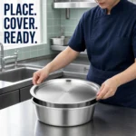 SUS 304 Korean-Style Basin Cover Series view 5