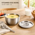 SUS 304 Korean-Style Steamed Egg Bowl view 2