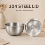 SUS 304 Korean-Style Steamed Egg Bowl view 3