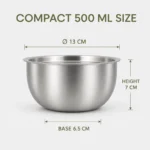 SUS 304 Korean-Style Steamed Egg Bowl view 4