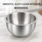 SUS 304 Korean-Style Steamed Egg Bowl view 6